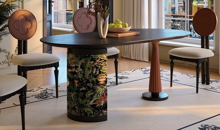 Eden Pillar Dining Table