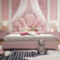 Shell Princess Upholstered Kids Bed