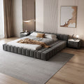 Block Modular Upholstered Bed