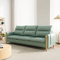 Wild Harmony Cat-Scratch Leather Sofa