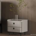 Aurelia Stone-Top Nightstand