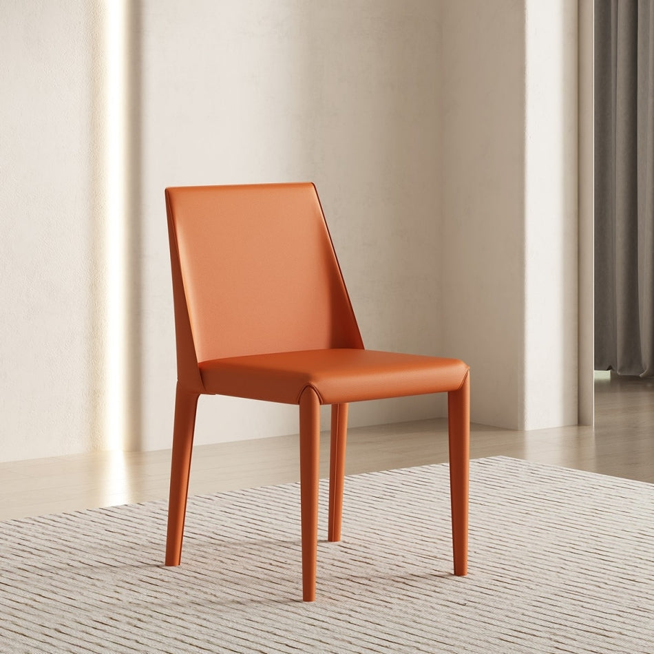 Saddle Leather Dining Chair