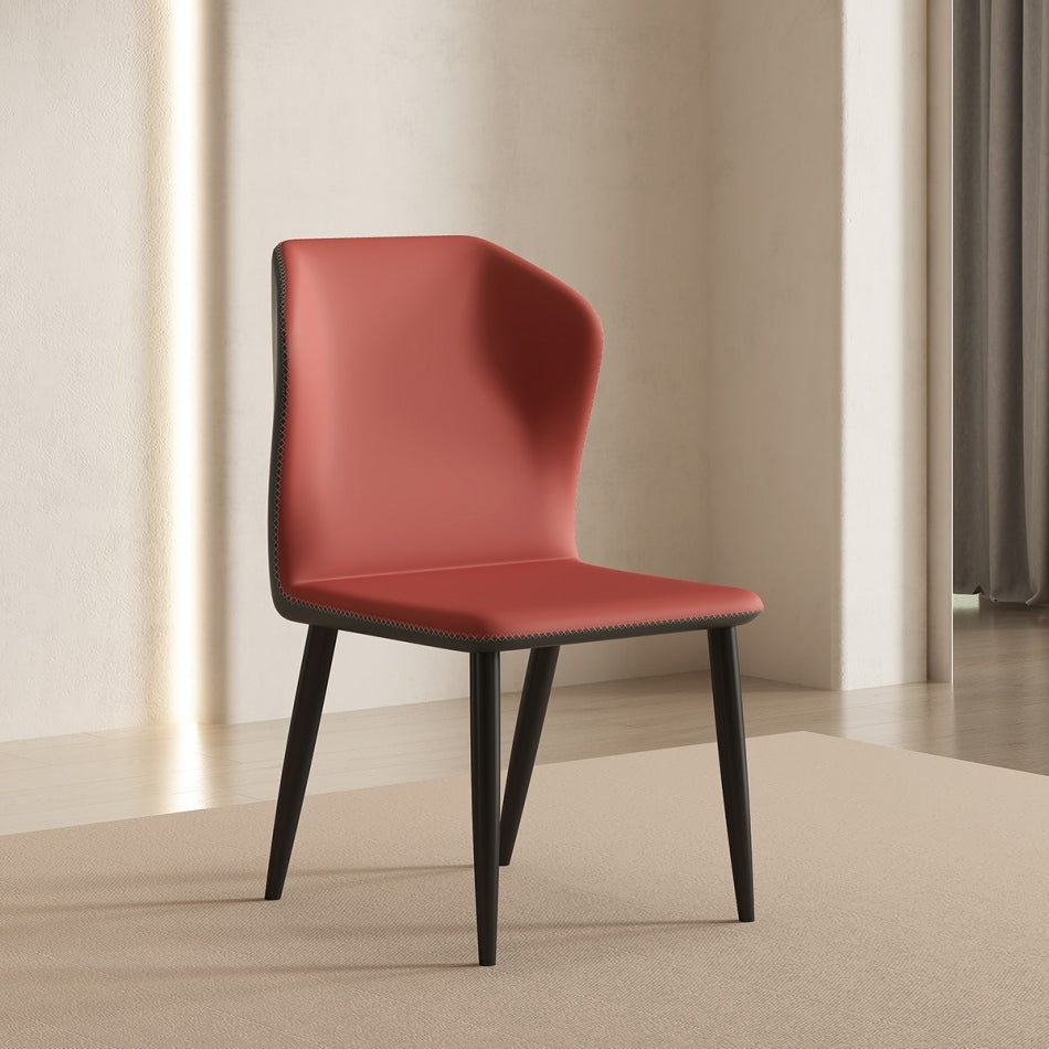 Refined Steel Dining Chair