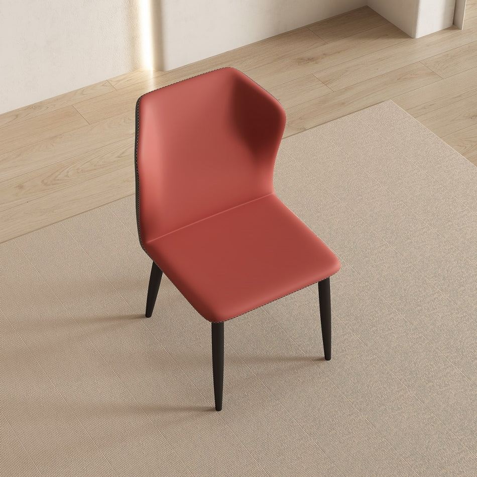 Refined Steel Dining Chair