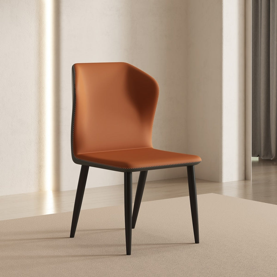 Refined Steel Dining Chair