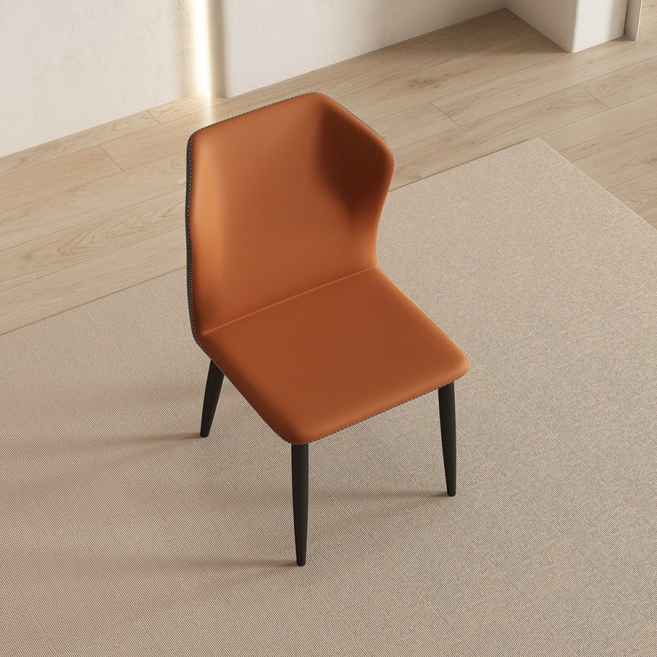 Refined Steel Dining Chair