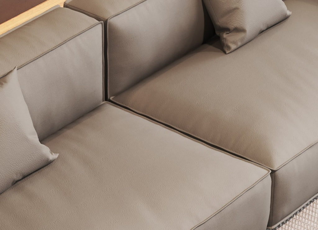 The Luxe Leather Sofa