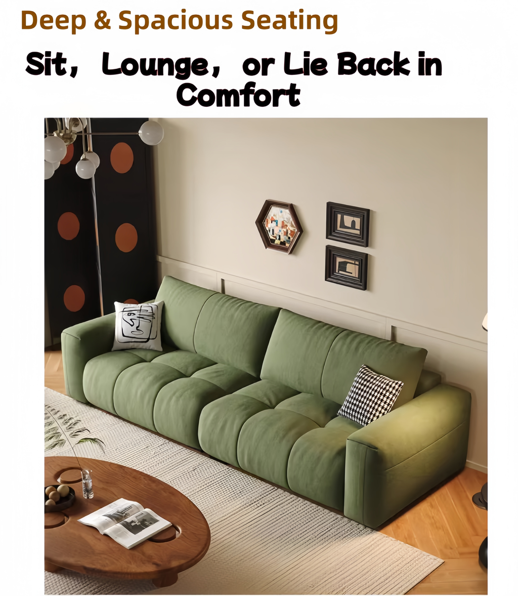 Pet-Friendly Scratch-Resistant Fabric Sofa