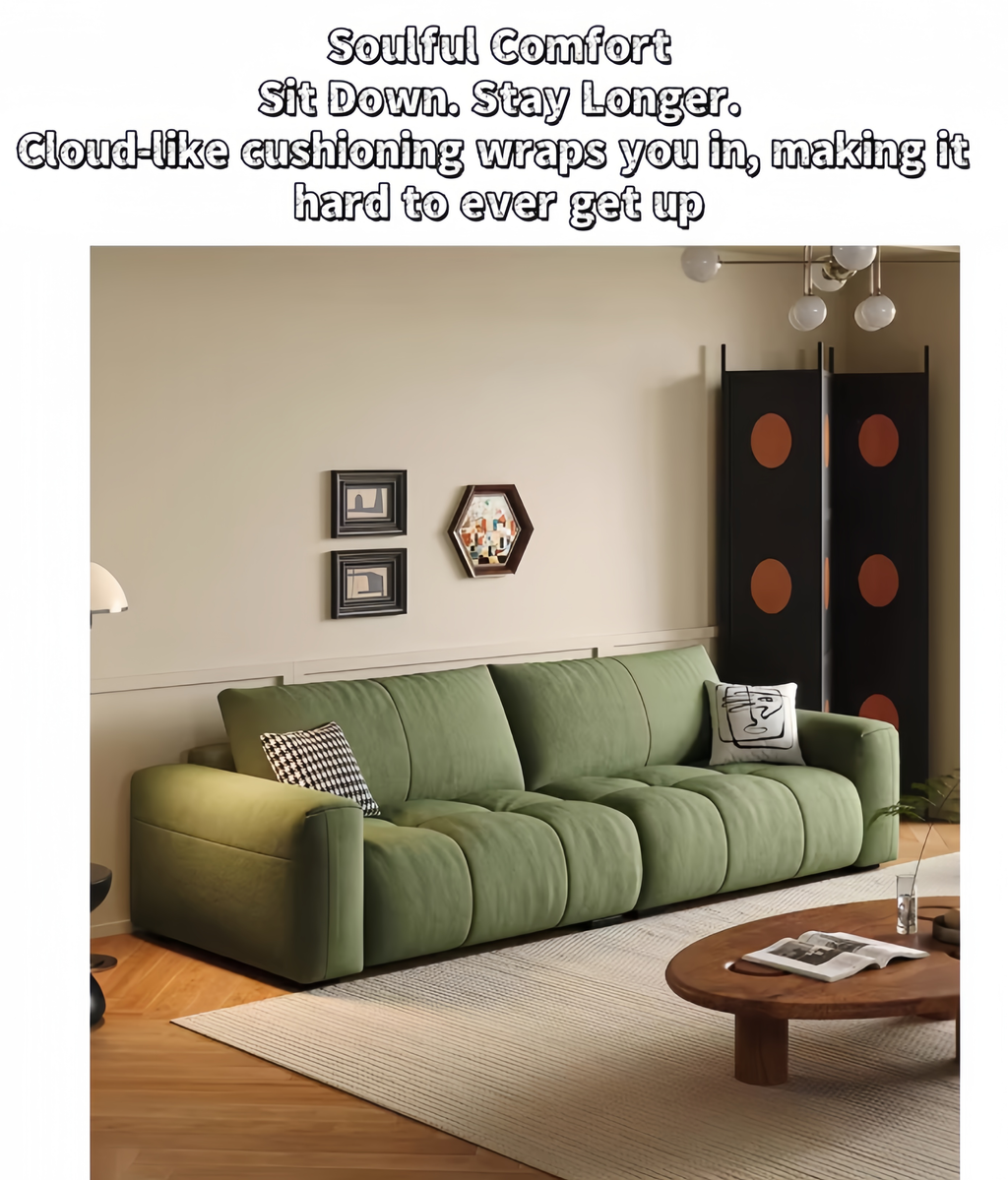 Pet-Friendly Scratch-Resistant Fabric Sofa