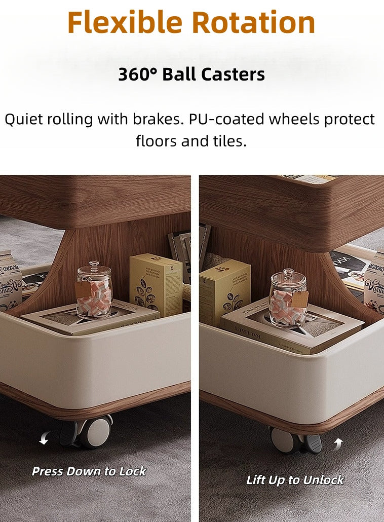 Arcline Storage Coffee Table