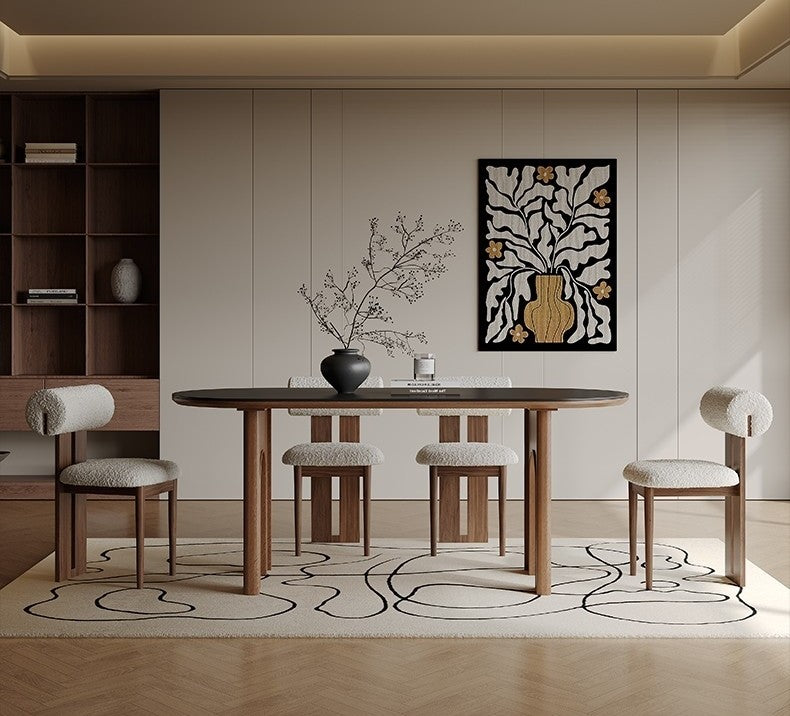 Slate Oval Dining Table