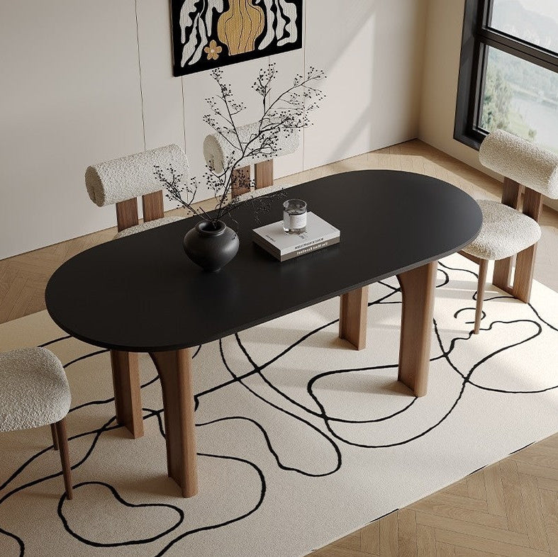 Slate Oval Dining Table