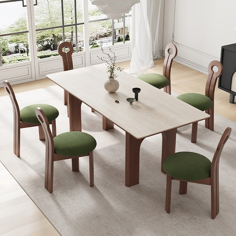 Retro Wool Dining Chair