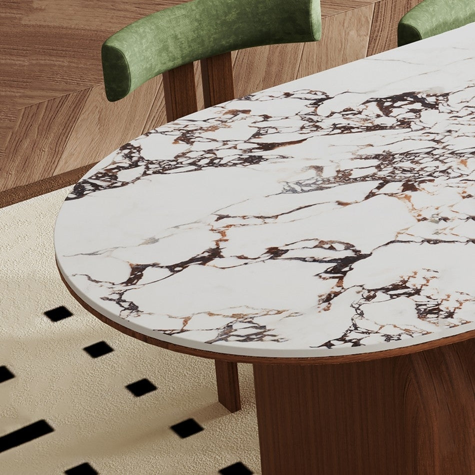 Vintage Bulgari Slate Dining Table