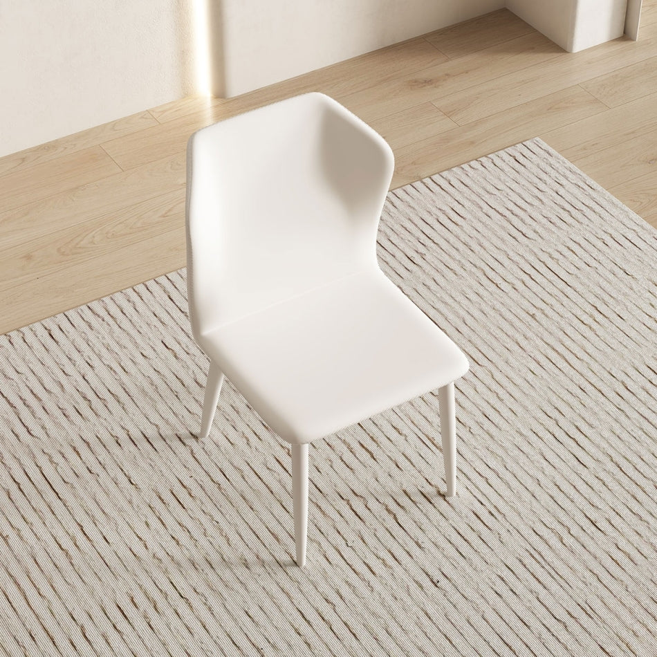 Refined Steel Dining Chair