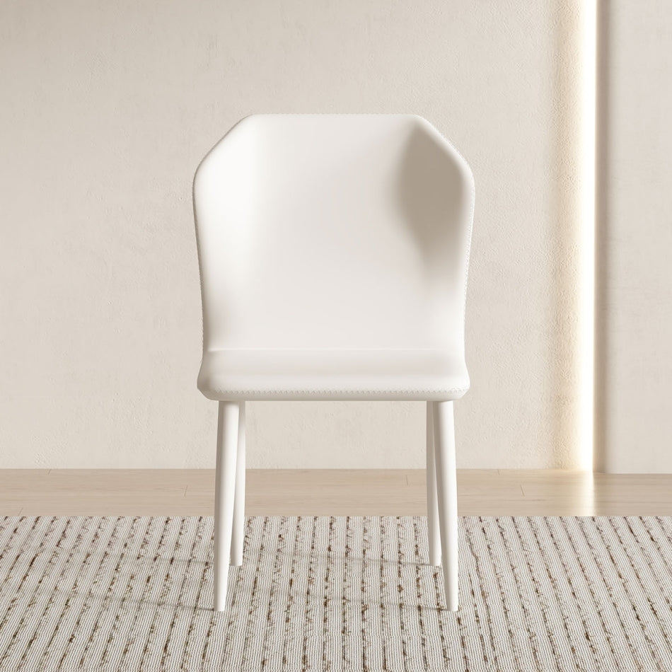 Refined Steel Dining Chair