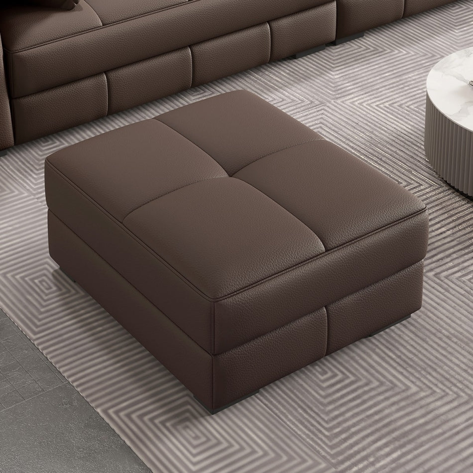 Blazer Inline Eco Leather Sofa Ottoman