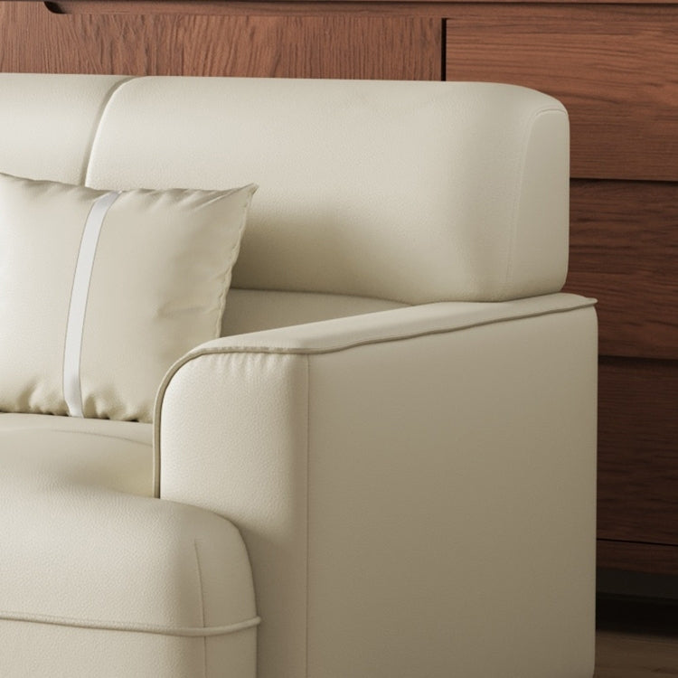 Modular Reversible Sofa Set with Pet-Safe Leather Upholstery