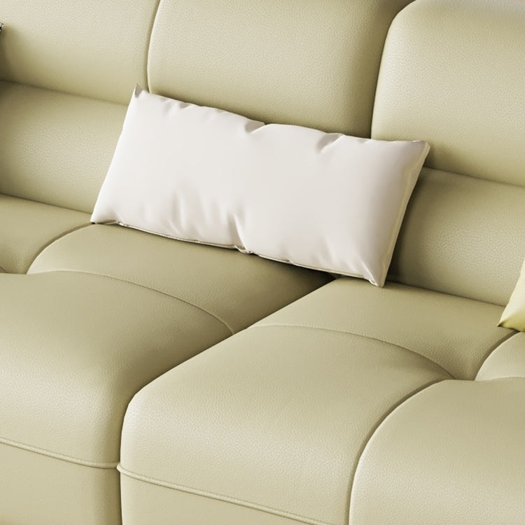 Modular Reversible Sofa Set with Pet-Safe Leather Upholstery