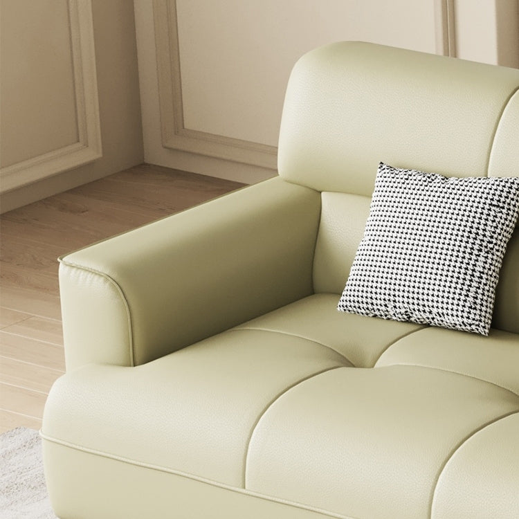 Modular Reversible Sofa Set with Pet-Safe Leather Upholstery