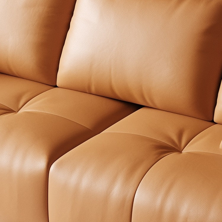 Reversible Split Sofa in Pet-Friendly Leather
