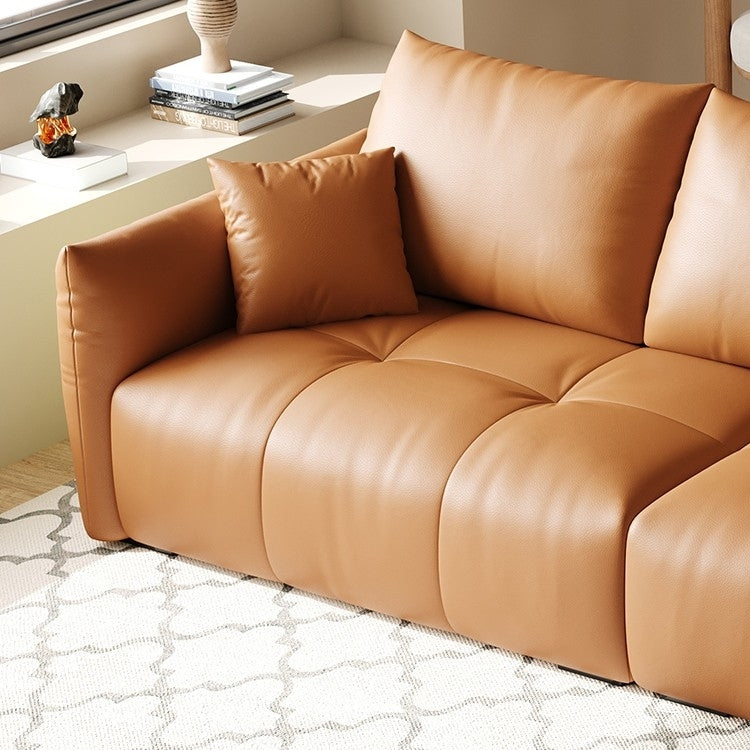 Reversible Split Sofa in Pet-Friendly Leather