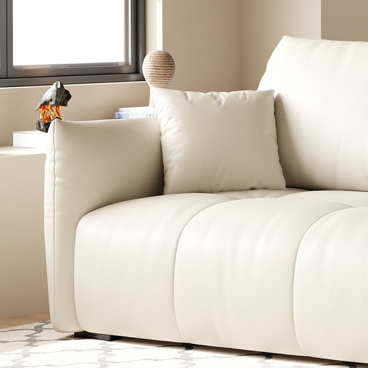 Reversible Split Sofa in Pet-Friendly Leather