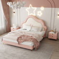 Star Princess Leather Kids Bed