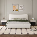 Softline Bouclé Upholstered Bed
