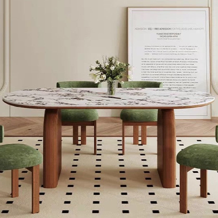 Vintage Bulgari Slate Dining Table