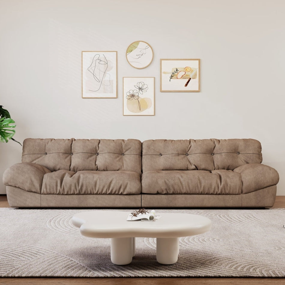 Cloud Frosted Fabric Sofa