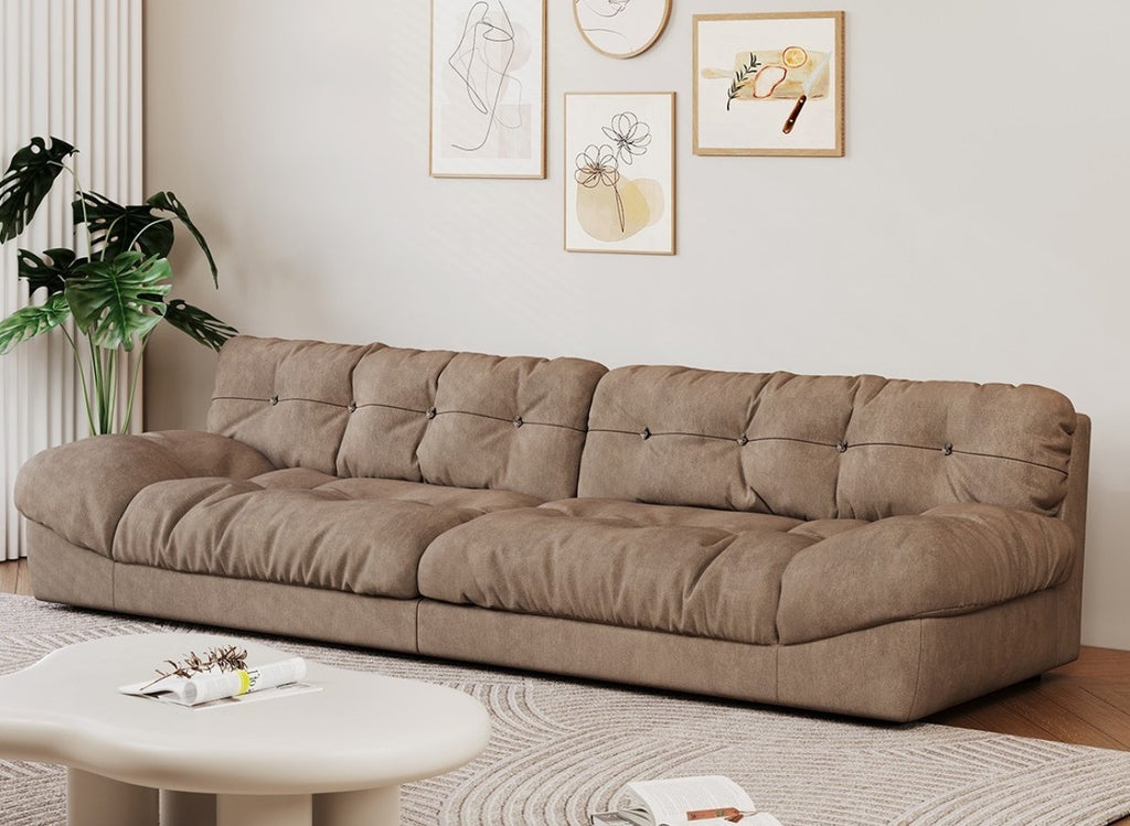 Cloud Frosted Fabric Sofa