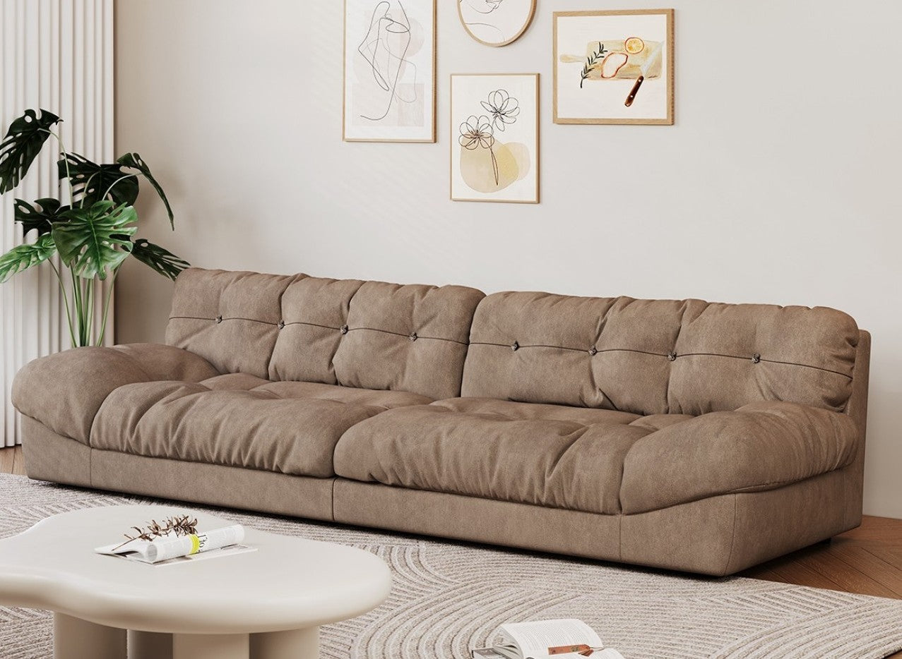 Cloud Frosted Fabric Sofa