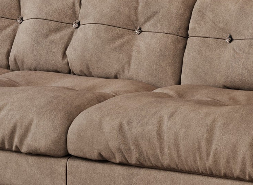 Cloud Frosted Fabric Sofa