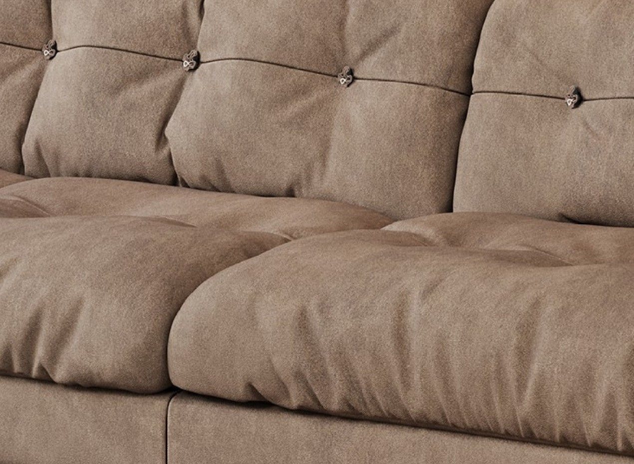 Cloud Frosted Fabric Sofa
