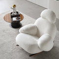 Big White Rocking Chair