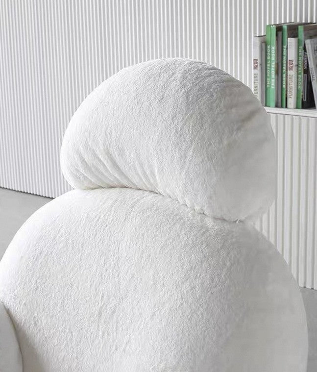 Big White Rocking Chair