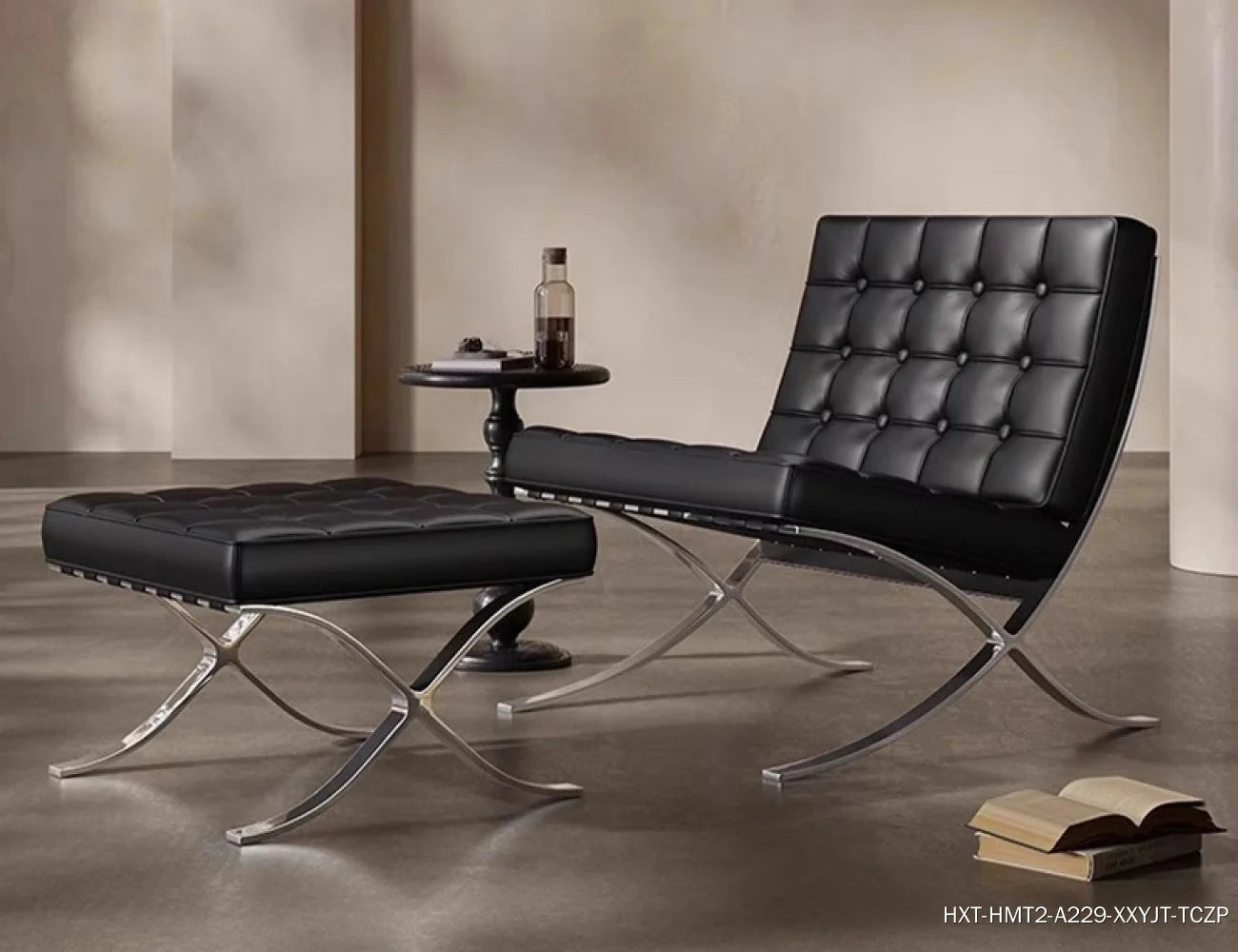 Barcelona Lounge Chair & Ottoman