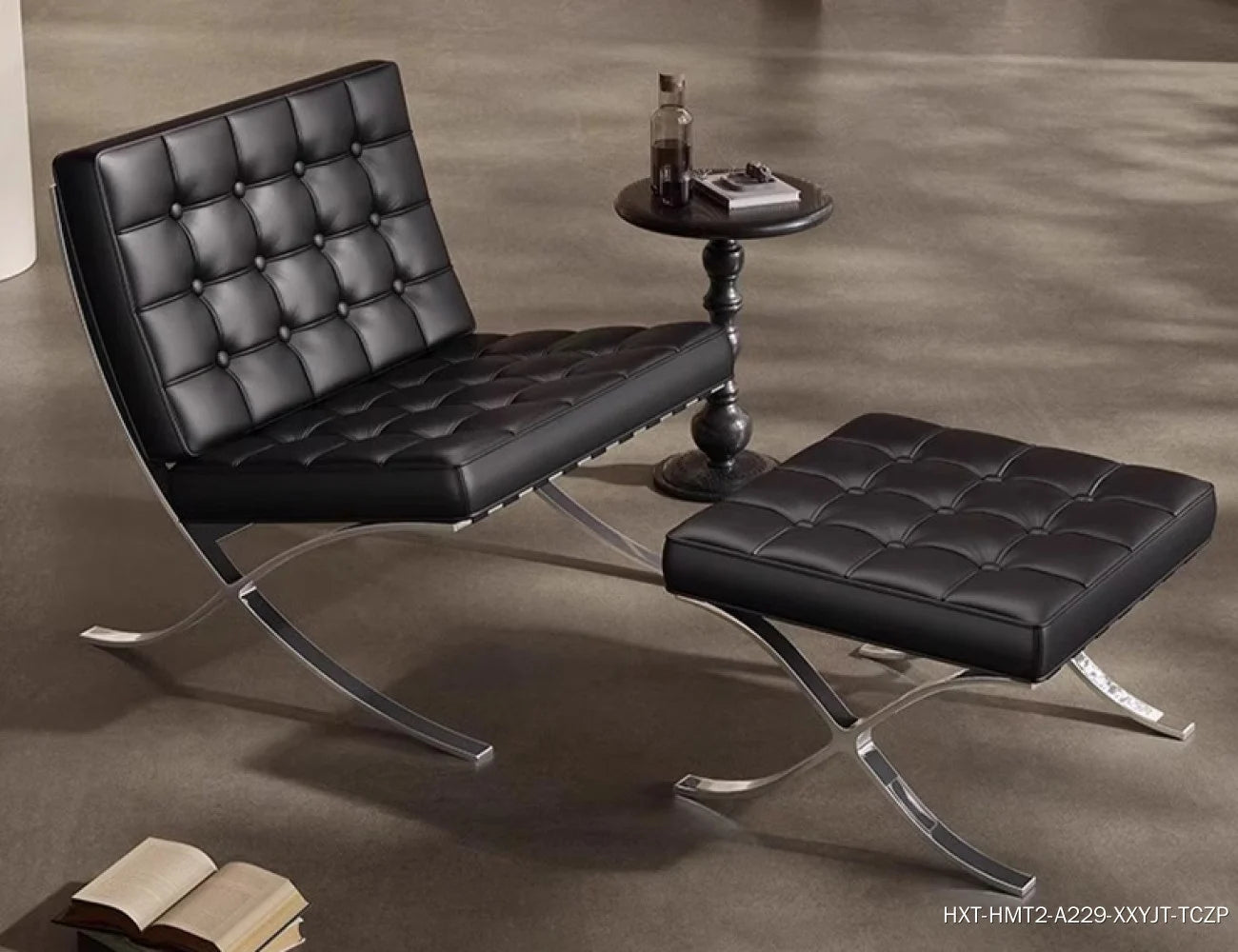 Barcelona Lounge Chair & Ottoman