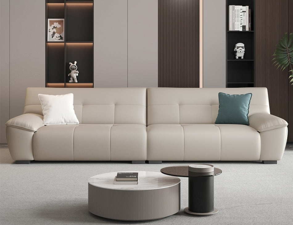 Costa Modular Sofa with Eco-Leather & Steel Spring Support