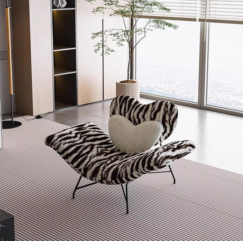 Cupid Velvet Lounge Chair