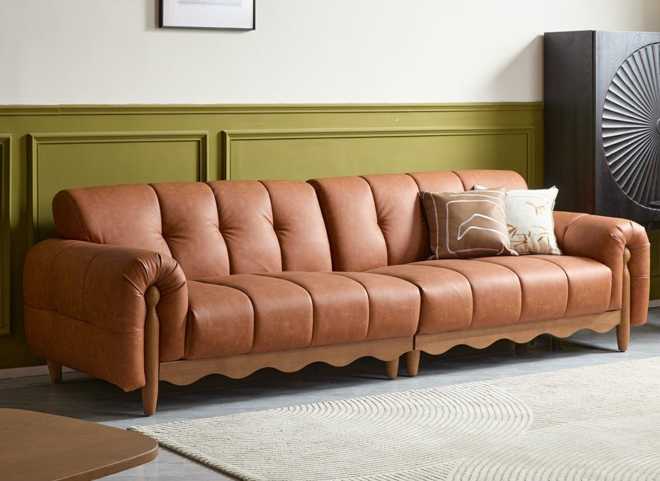 Heirloom Leather Sofa