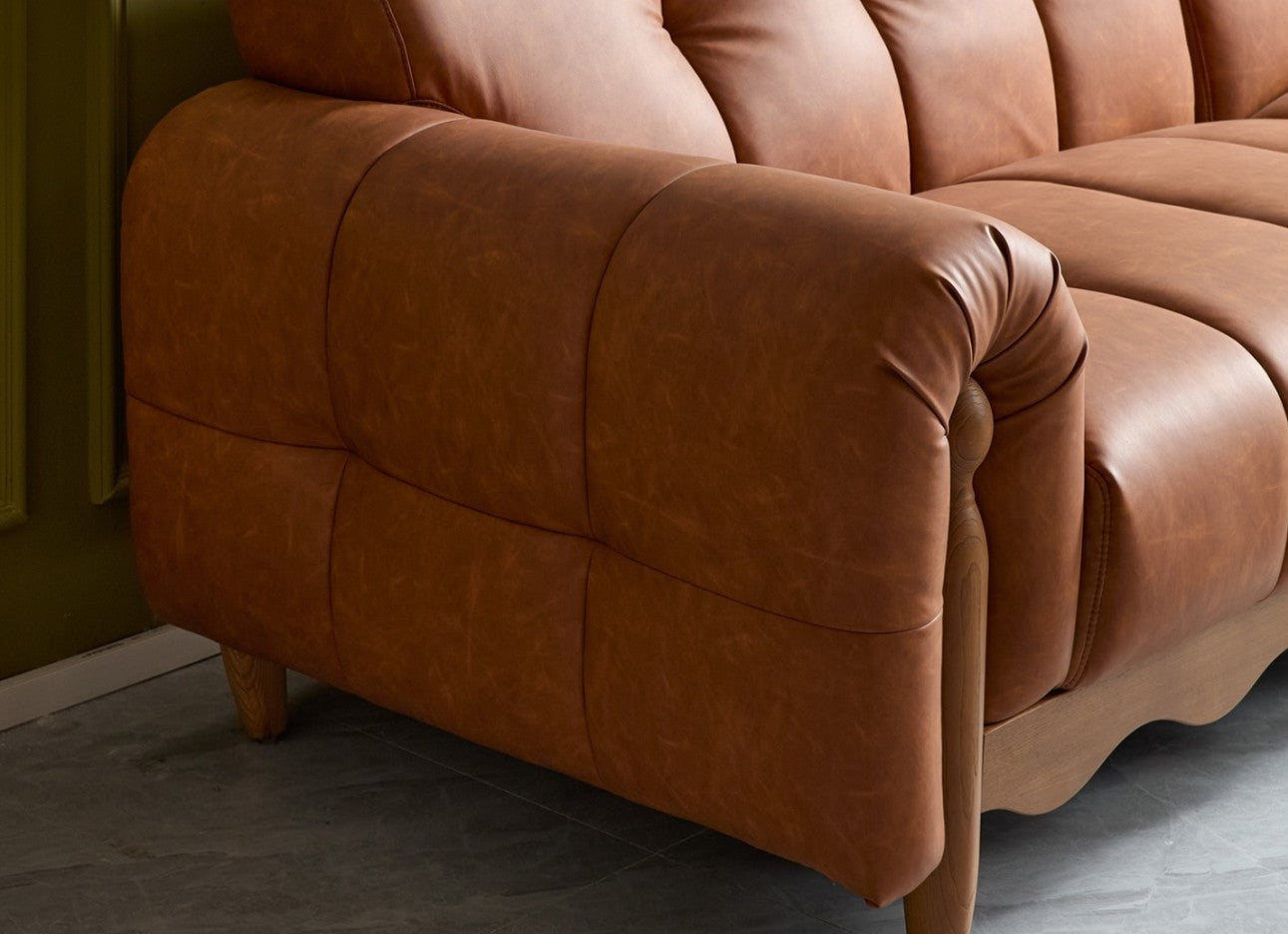 Heirloom Leather Sofa