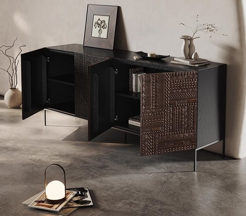 Solid Red Oak Sideboard