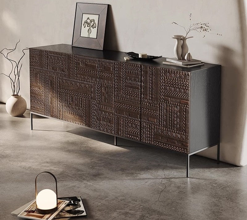 Solid Red Oak Sideboard