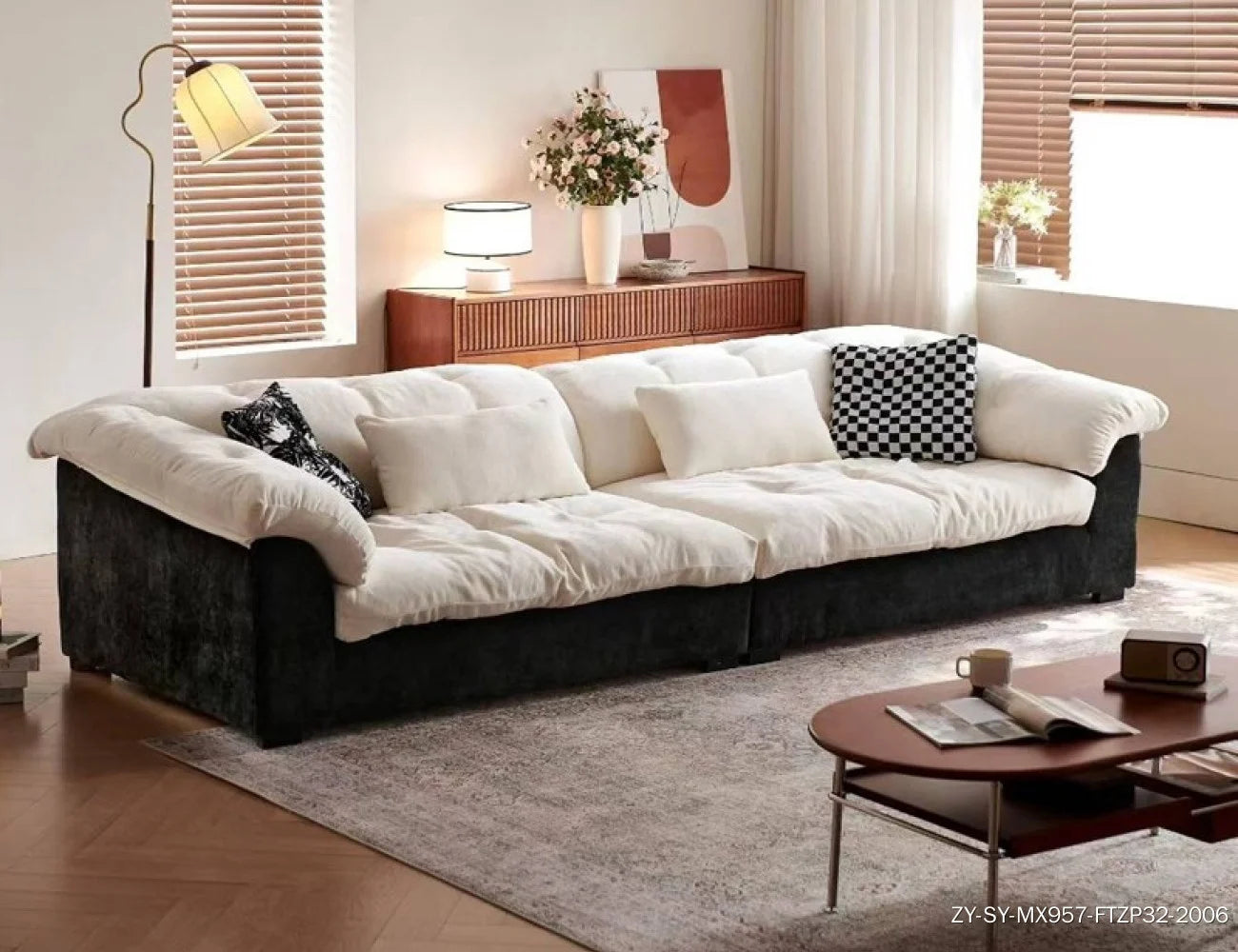 Cloud Rest Chenille Sofa