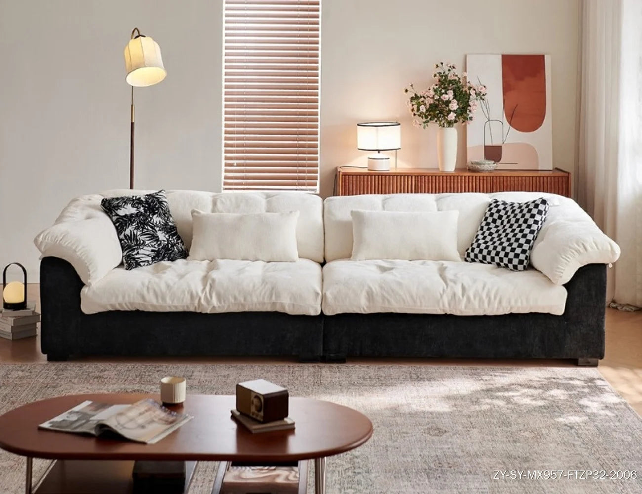 Cloud Rest Chenille Sofa