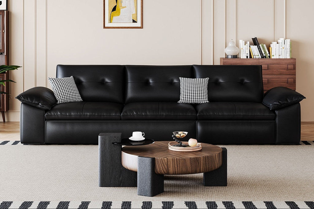 Pebble Leather Sofa