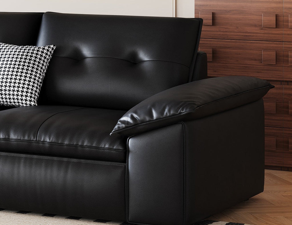Pebble Leather Sofa