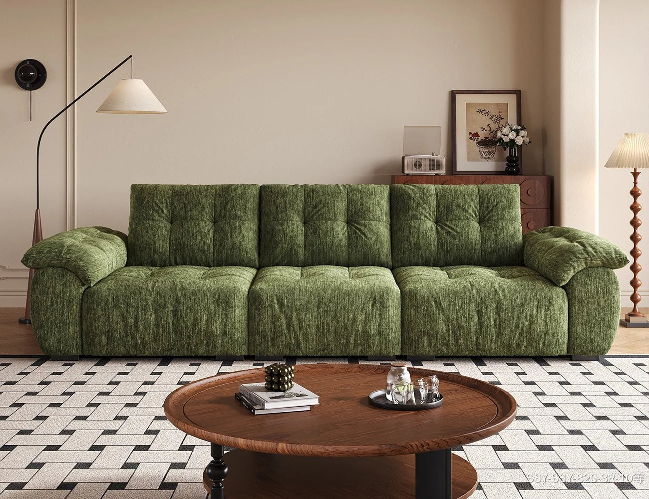Costa Chenille Modular Sofa
